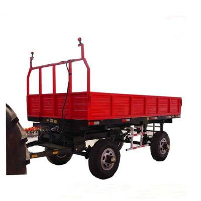 China Farm Trailer For Walking Tractor Multiple Works Customizable Designed Farm Trailer For Hauling In Farm Land for sale