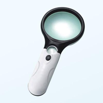 China Free Hand Held 3-45x LED Light Reading And Jewelry Appraisal Magnifier for sale