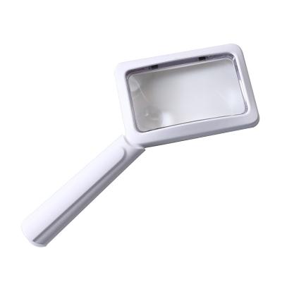 China 20x Aspherical Reading LED Magnifier Handheld Rechargeable Jewelry Appraisal Magnifying Glass en venta