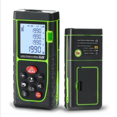 China Interior Decoration 100m Miniature Range Finder Digital Laser Measurement Engineering Distance Meter for sale