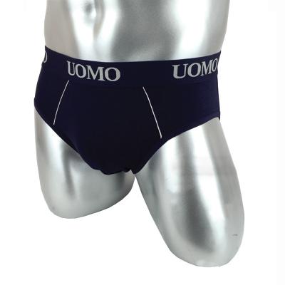 China High Quality Antibacterial Solid Color Cotton Underwear Men, Custom Elastic Band for sale