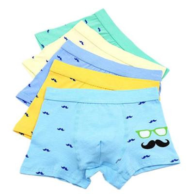 China Wholesale Antibacterial Children's Cute Cartoon Printed Boy's Underwear Boxer Pants for sale