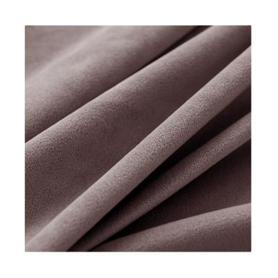 China Wholesale Custom Dark Brown Blackout Blackout Curtains Fabric For Living Room Curtain Fabric For Windows And Door for sale