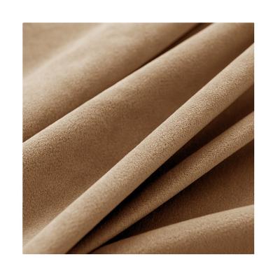 China Blackout factory direct sale khaki silk texture best-selling products Turkish curtain fabric luxury wholesale for sale