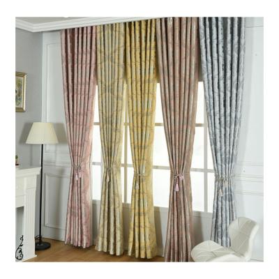 China Wholesale Cheap Royal Luxury Blackout USA Jacquard Comforter Curtain And Drape For Living Room for sale