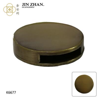 China K6677 K6678 China Guangzhou Classic Zinc Alloy Metal Cloth Fittings For Leather Bags Accessories for sale