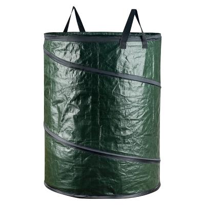 China 160L Outdoor Recyclable Durable PP Waterproof Garden Trash Lawn Leaf Bag for sale