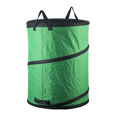 China Promotion Foldable Recyclable Price PP Garden Tear-Resistant Garbage Bags For Leaves Container for sale