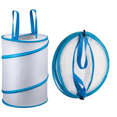 China High-capacith Pop Recyclable Collapsible Garden Trash Bag For Leaves Container for sale