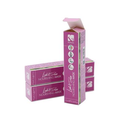 China Recycled Materials Free Sample Lipstick Cosmetic Boxes Packaging Custom Logo Printed Paper Cosmetic Packaging Boxes for sale