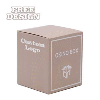 China Free Sample Recyclable Candle Box Wholesale Luxury Gift Paper Box Logo Printed Packaging Boxes Custom Made for sale