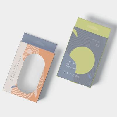 China Recycled Materials Custom Design OEM Logo Package Boxes Gift Box Packaging Paperboard Cartons Mockup Mini for sale