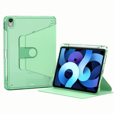 China Hard Case 11 INCH Transparent Hard Shell Protective Case With Pen Slot 360 Degree Drop Protection For iPad Por for sale