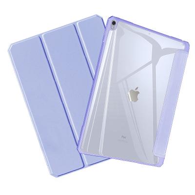 China Hard case suitable for ipad air3 / pro 10.5 inch cover device edge pen shell tablet triple left soft transparent hard cover for sale