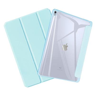 China Hard Case For iPad 10.2 Inch Soft Clear Hard Left Slot Pen Case Triple Edge Cover Tablet Case for sale