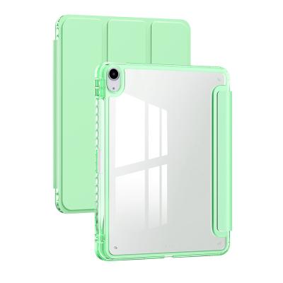 China Hard Case For iPad 10.2 Hard Right Pen Tray , Triple Cover Tablet Inch Soft Edge HD Clear Case Case for sale