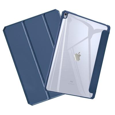 China Hard Case Tablet Case For iPad 7.9 Inch Triple Edge Cover Tablet Case Soft Clear Hard Left Pen Slot Case for sale