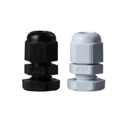 China Gasket plug firmly wire cable gland M12*1.5 IP67 nylon gland plastic waterproof ip68 connector for sale