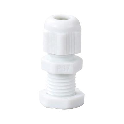 China Joint Plug Firmly Cable Plastic Type Nylon Cable Gland Type Longer PG7 Wire for sale