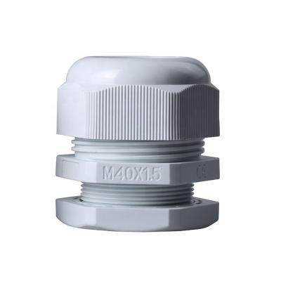 China Sealing piece plug firmly cable M40*1.5 plastic cable glands hose nylon gland plastic joint waterproof ip68 connector with CE for sale