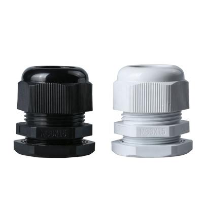 China Sealing piece plug firmly cable M36*1.5 plastic cable glands hose nylon gland plastic joint waterproof ip68 connector with CE for sale