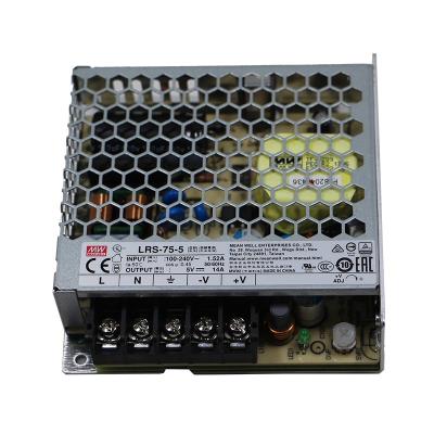 China Meanwell LRS-75-5 75W 12AMP LED Advertising Display Lights Switch LRS-75-5 5V Power Supply for sale