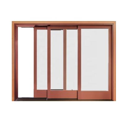 China Modern High Quality Thermal Break Aluminum Sliding Windows for sale