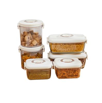 China Bpa Free Folding Airtight European Rectangular Mini Food Storage Container for sale