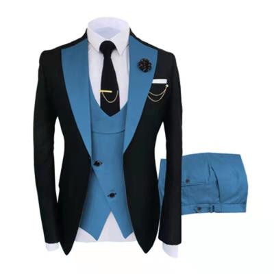 China 2021 AOSHI Breathable Slim Fit Suit Customized New Fashion Mens Suit Suit For Men for sale