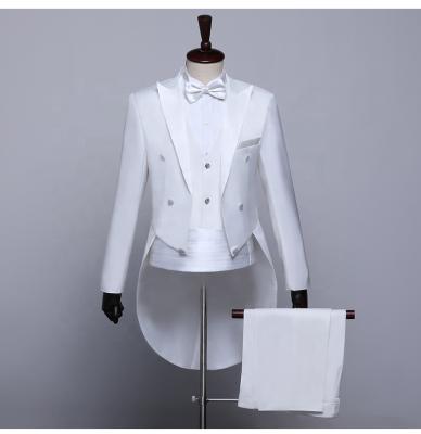 China Anti-Wrinkle Most Popular Suit Fashion Wedding Groom Cloth Suit Slim Fit TR Tuxedo Suits for sale