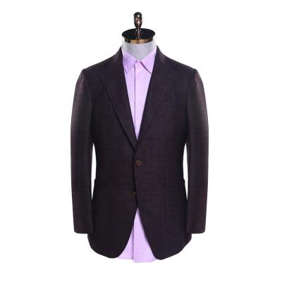 China Anti-wrinkle AOSHI full canvas made in China bespoke woolen cloth men's suit man coat suit factory direct sales for sale