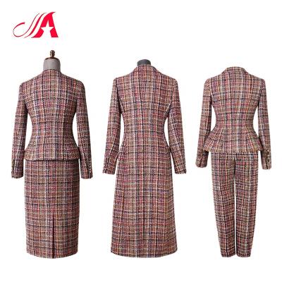 China Anti-wrinkle elegant woman coat long over coat for women women tweed coat designs for sale