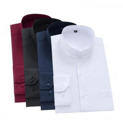 China 100% Basic Loose Shirts High Quality Anti Shrink Cotton Oxford Plus Size Shirts Mens Designer Full Sleeve Shirts2021 for sale