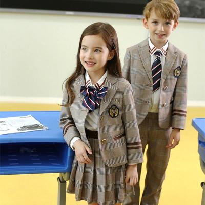 China Children Suits School Uniforms AOSHI Design School Uniforms Kids School Uniforms New School Uniforms Models For Boys Girls for sale