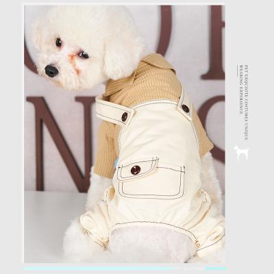 China Sustainable Wholesale Customized Dog Clothes New Fall 2020 Winter Stay Warm Pet Costume for sale