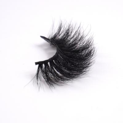 China 25mm super flexible mink eyelashes made by 3d mink eyelashes seller with lash cases for sale