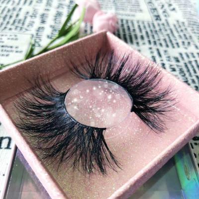 China Super Flexible 25mm Mink Eyelashes 25mm Mink Eyelashes Vendor Dramatic Lashes for sale