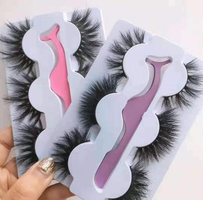 China Long Super Quality Wholesale Natural Mink Eyelash Private Label 5D Mink Eyelashes Hotsale Eye Lashes for sale