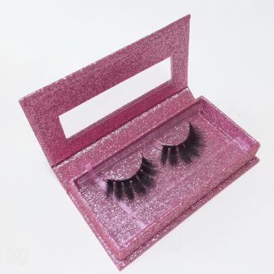 China Natural Long Lashes Bulk Thick Mink Lashes By Lick Organizer for sale