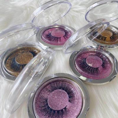 China Wholesale Long Natural Mink Eyelash Custom Eyelashes Mink 100% Mink Lashes With Packaging Box Handmade for sale