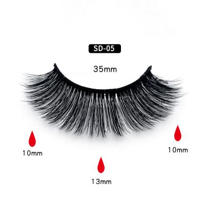 China Wholesale natural long mink eyelashes success 3d mink eyelashes private label 3d false mink eyelashes high quality for sale