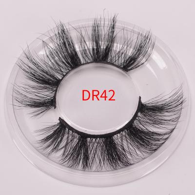 China Long Natural Faux Mink Lashes And Eye Lashes Factory Produce Full Strip Lashes for sale