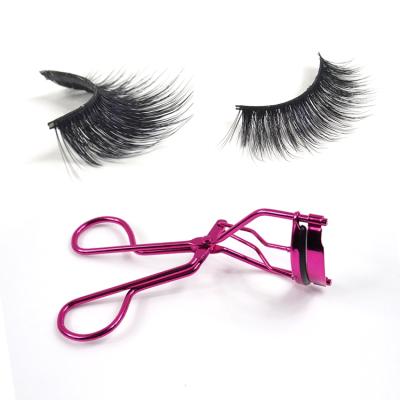 China 1 seller wholesale 3d silk false eyelashes wicks with wick tool eyelash curler beauty tools eyelash curler for sale