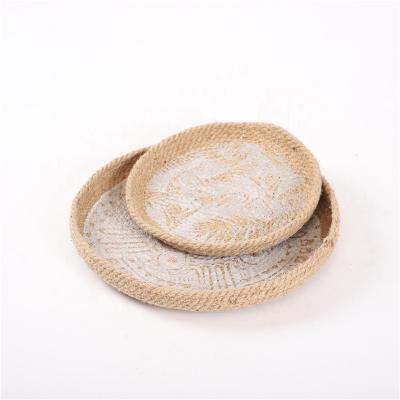 China Sustainable Hot Selling Baby Laundry Storage Basket Hand Made Soft Cotton Rope Wicker Basket for sale