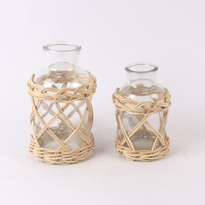 China 2021 pure natural home gardening candle holder high quality hand made promotion decorations materials for sale