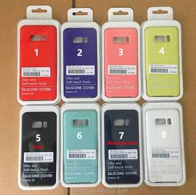 China Original DHL Free Shipping Shockproof Liquid Silicone Case Cover For Samsung note 7 s8 s8+ s9 s9+ s10 s10+ s10e 8 9 10 cell phone cover for sale