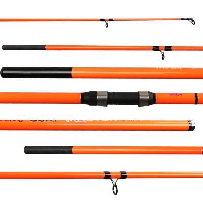 China HONOREAL DPS Glass Reel Seat Surf Rod Heavy Action Fiberglass Fishing Rod Surf Leader for sale