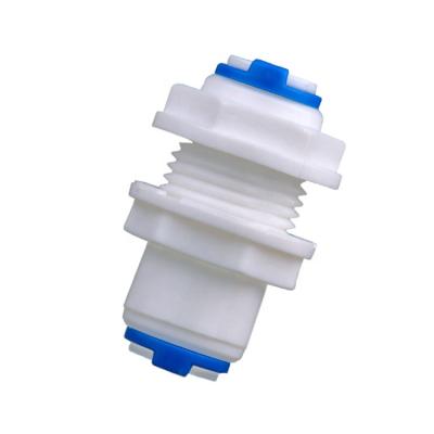 China Household Straight Male Female RO Water Elbow Hose Fitting Straight Quick Connector For System Water Purifies for sale