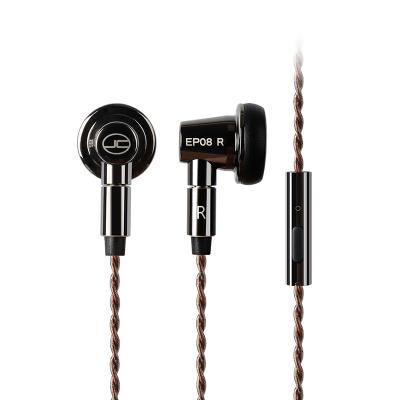 China JCALLY In-ear Driver N52 High Fidelity Dynamic Diaphragm High Resolution Titanium Earbud MMCX Replaceable Play Music for sale