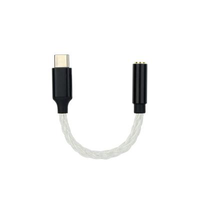 China JCALLY Mobile Phone High Performance Type C to Type-C Aux Converter. 3.5mm Cable USB C 3.5 Headphone Jacket Adapter for sale